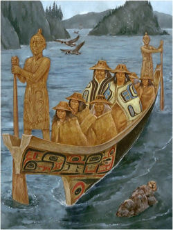 Painting by Richard Hook
