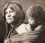 Hopi Woman and Child