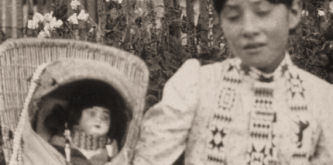 Paiute Girl with Doll Paiute Girl with Doll