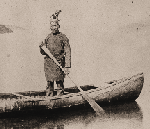 Passamaquoddy Birch Bark Canoe